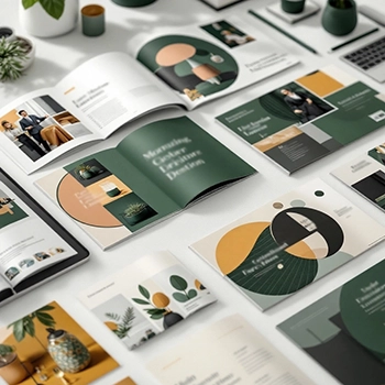 Printed material display